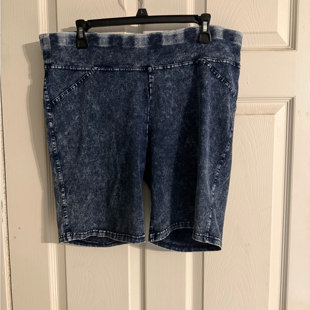 Denim Blue Women's Shorts